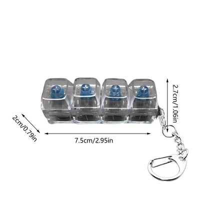 ClickeyLab™ Fidget Keychain - The original keychain that helps you focus