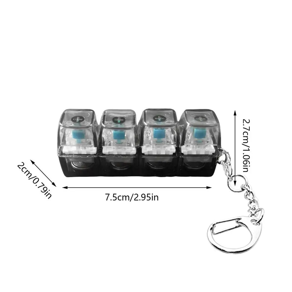 ClickeyLab™ Fidget Keychain - The original keychain that helps you focus