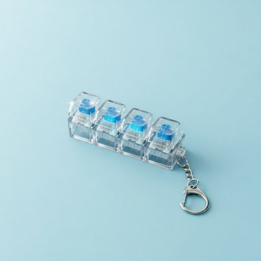 ClickeyLab™ Fidget Keychain - The original keychain that helps you focus